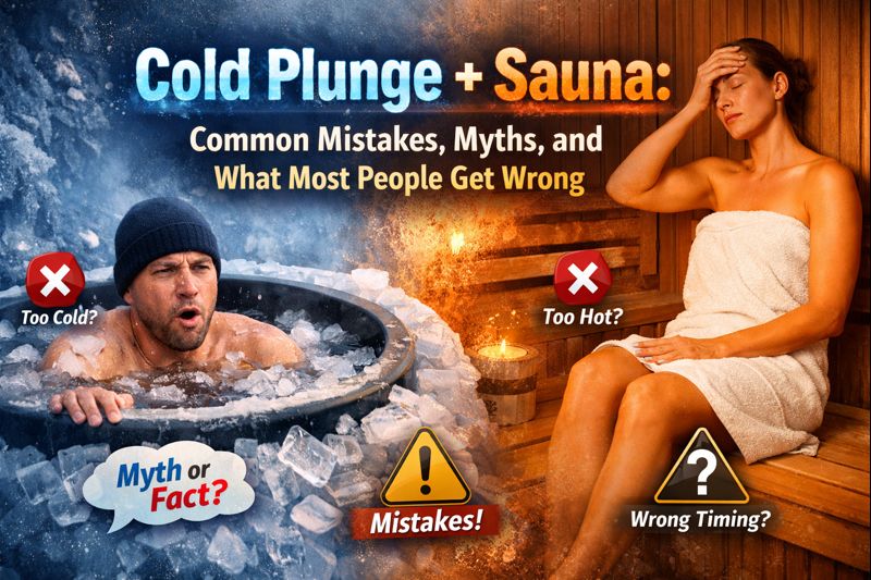 Cold Plunge and Sauna Common Mistakes, Myths, and What Most People Get Wrong